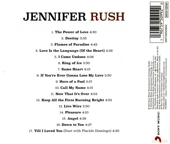 Jennifer Rush: Ikony Muzyki Jennifer Rush [CD]