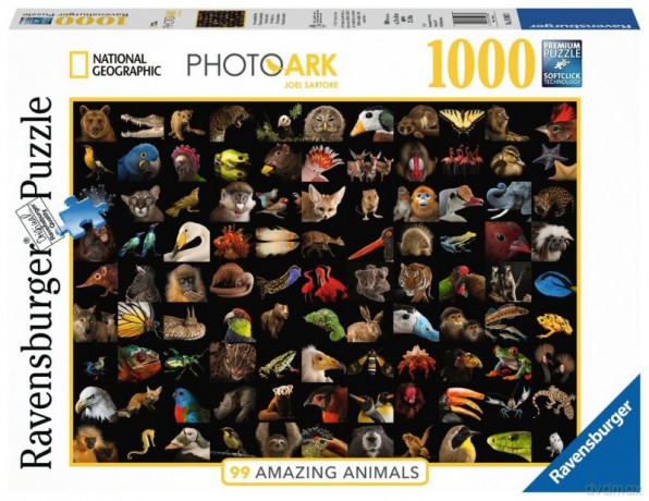 RAVENSBURGER 1000 el. 99 Zwierząt [PUZZLE]
