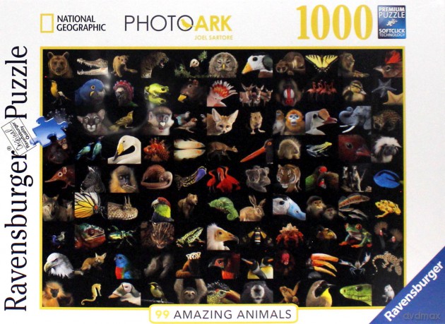 RAVENSBURGER 1000 el. 99 Zwierząt [PUZZLE]