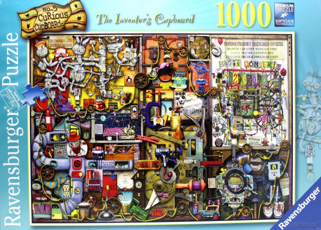 RAVENSBURGER 1000 el. Kredens Wynalazcy [PUZZLE]