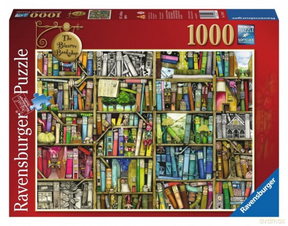 RAVENSBURGER 1000 el. Niezwykła księgarnia [PUZZLE]