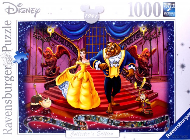 RAVENSBURGER 1000 el. Piękna i Bestia [PUZZLE]