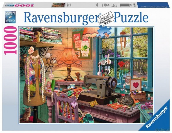 RAVENSBURGER 1000 el. Pracownia Krawiecka [PUZZLE]