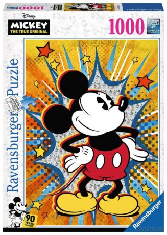 RAVENSBURGER 1000 el. Retro Mickey [PUZZLE]