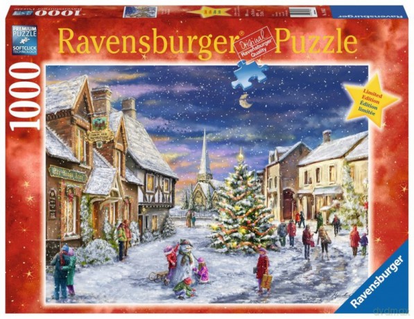 RAVENSBURGER 1000 el. Świąteczna wioska [PUZZLE]