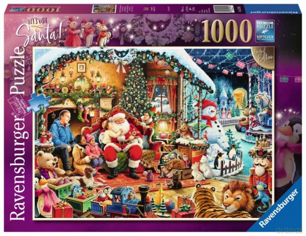 RAVENSBURGER 1000 el. Wizyta u Mikołaja [PUZZLE]