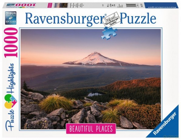 RAVENSBURGER 1000 el. Wulkan w Oregonie [PUZZLE]
