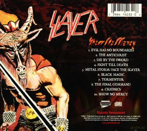 Slayer: Show No Mercy (digipack) [CD]