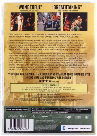 Buena Vista Social Club [DVD]