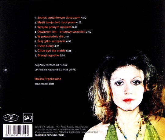 Halina Frąckowiak: Geira [CD]