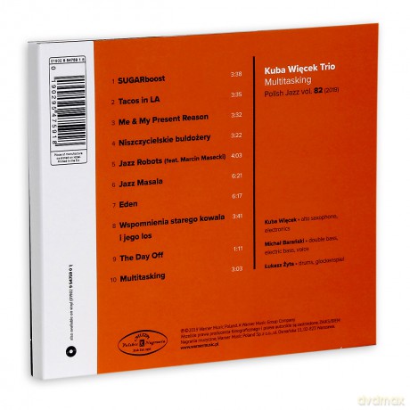 Kuba Więcek Trio: Multitasking (Polish Jazz vol. 82) [CD]