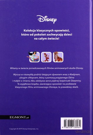 Aladyn. Disney najpiękniejsze filmy [KSIĄŻKA]