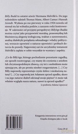 Billy Budd. Opowieść wtajemniczonego - Melville Herman [KSIĄŻKA]