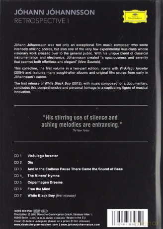 Johann Johannsson: Retrospective [7CD]