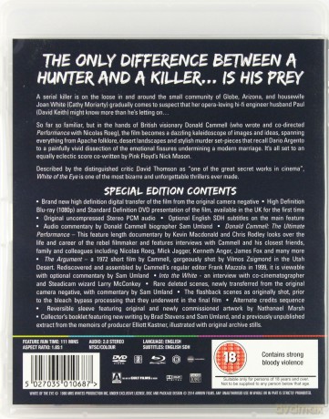 White Of The Eye (Bielmo) [Blu-Ray]+[DVD]