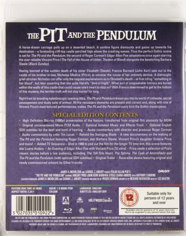 Pit And The Pendulum (Studnia i wahadło) [Blu-Ray]