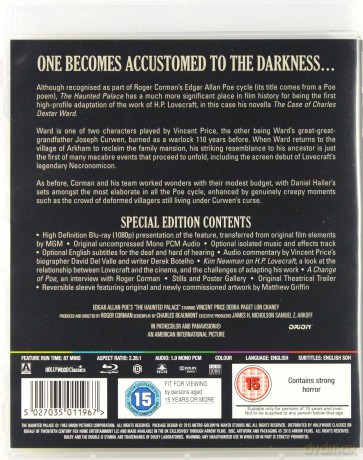 The Haunted Palace [Blu-Ray]