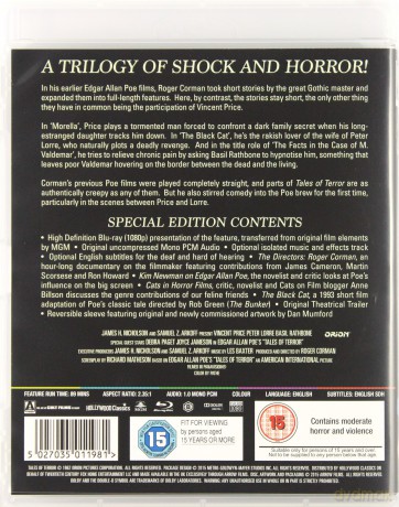 Tales Of Terror [Blu-Ray]