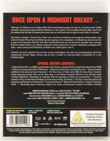 The Raven (Kruk) [Blu-Ray]