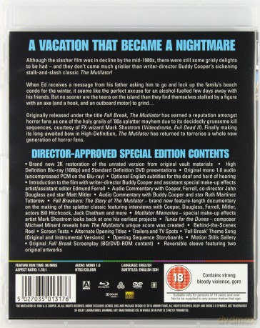 The Mutilator [Blu-Ray]+[DVD]