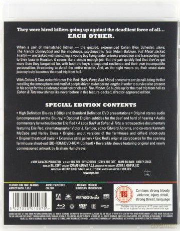 Cohen and Tate [Blu-Ray]+[DVD]