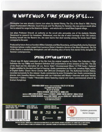 City Of The Dead (Miasto umarłych) [Blu-Ray]+[DVD]