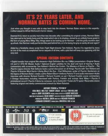 Psycho 2 (Psychoza 2) [Blu-Ray]