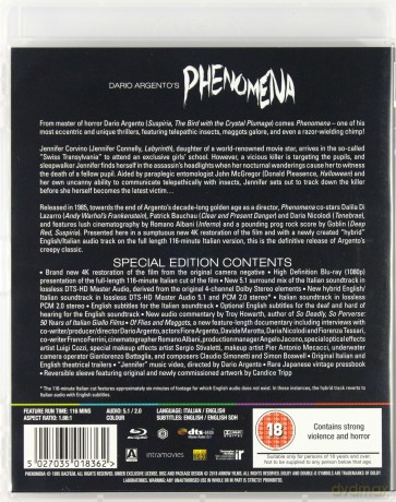 Phenomena (Fenomeny) [Blu-Ray]