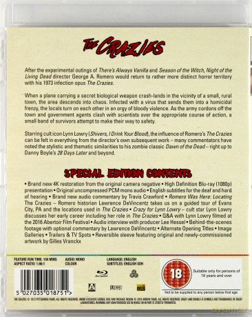 The Crazies (Szaleńcy) [Blu-Ray]
