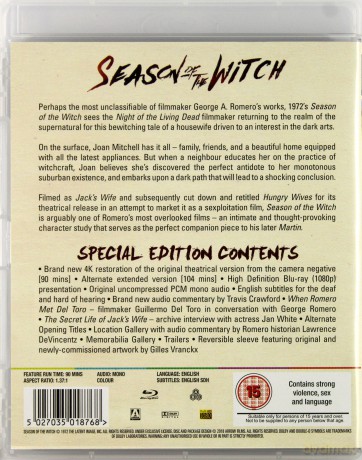 Season Of The Witch (Ulice nędzy) [Blu-Ray]