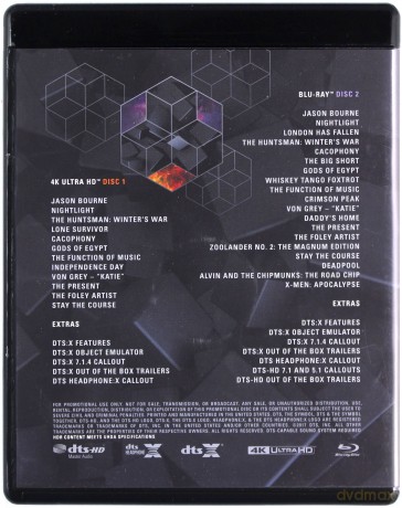 2017 DTS Demo Disc vol. 21 [Blu-Ray 4K]+[Blu-Ray]