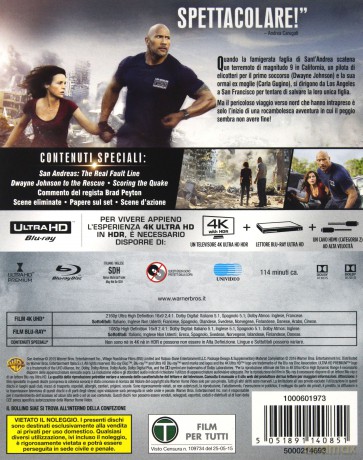 San Andreas [Blu-Ray 4K]+[Blu-Ray]