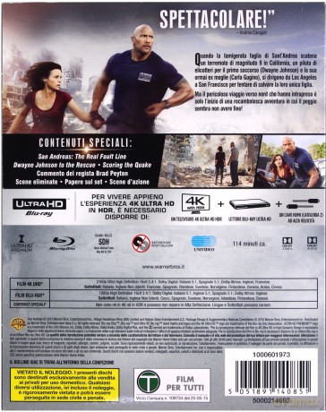 San Andreas [Blu-Ray 4K]+[Blu-Ray]
