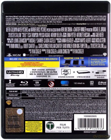 Creed: Narodziny legendy [Blu-Ray 4K]+[Blu-Ray]