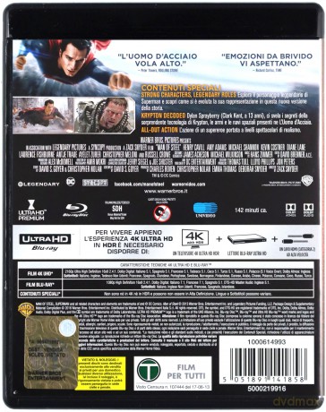 Człowiek ze stali [Blu-Ray 4K]+[Blu-Ray]
