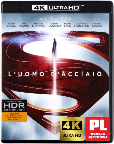 Człowiek ze stali [Blu-Ray 4K]+[Blu-Ray]