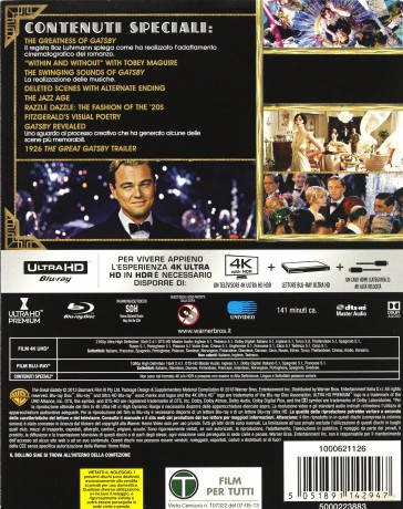 Wielki Gatsby [Blu-Ray 4K]+[Blu-Ray]