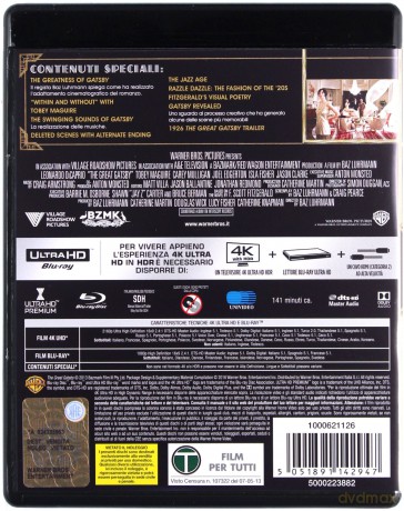Wielki Gatsby [Blu-Ray 4K]+[Blu-Ray]