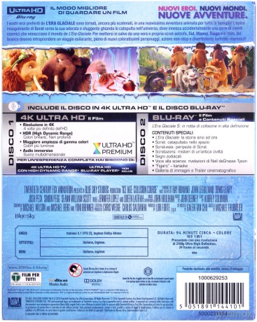 Ice Age: Collision Course (Epoka lodowcowa 5: Mocne uderzenie) [Blu-Ray 4K]+[Blu-Ray]