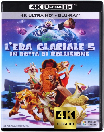 Ice Age: Collision Course (Epoka lodowcowa 5: Mocne uderzenie) [Blu-Ray 4K]+[Blu-Ray]