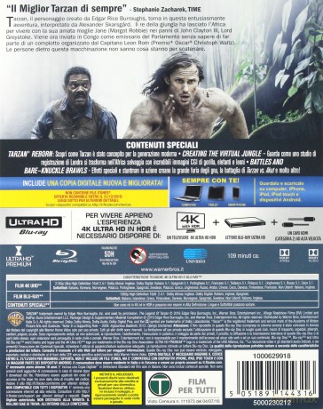 Tarzan: Legenda [Blu-Ray 4K]+[Blu-Ray]