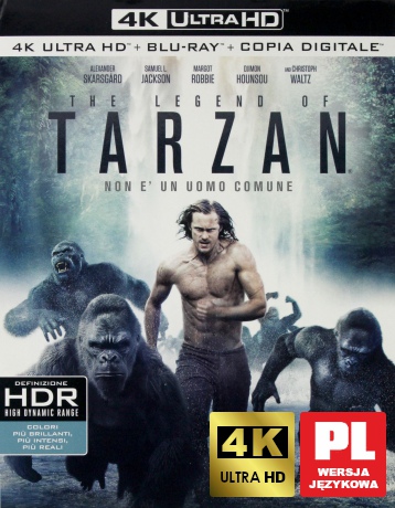 Tarzan: Legenda [Blu-Ray 4K]+[Blu-Ray]
