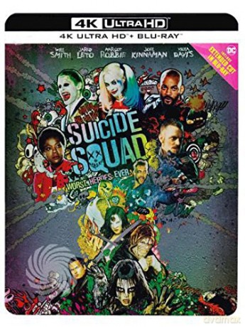 Suicide Squad (Legion Samobójców) (steelbook) [Blu-Ray 4K]+[Blu-Ray]