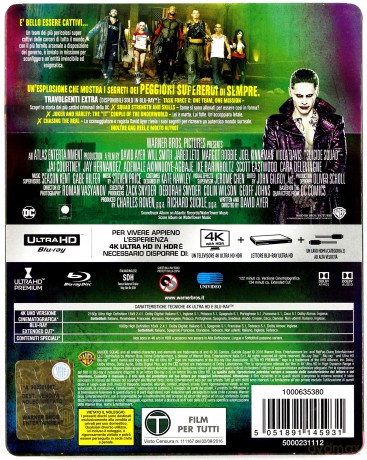 Suicide Squad (Legion Samobójców) (steelbook) [Blu-Ray 4K]+[Blu-Ray]