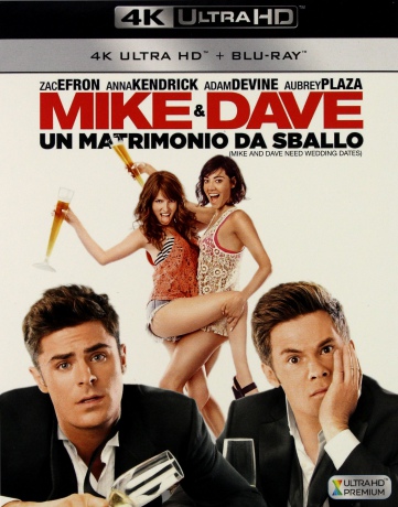 Mike and Dave Need Wedding Dates (Randka na weselu) [Blu-Ray 4K]+[Blu-Ray]