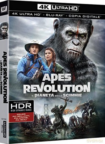 Dawn of the Planet of the Apes (Ewolucja planety małp) [Blu-Ray 4K]+[Blu-Ray]