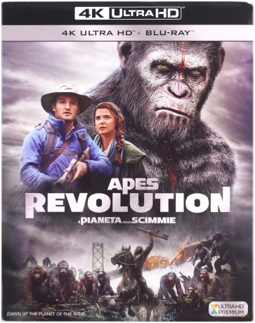 Dawn of the Planet of the Apes (Ewolucja planety małp) [Blu-Ray 4K]+[Blu-Ray]