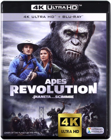 Dawn of the Planet of the Apes (Ewolucja planety małp) [Blu-Ray 4K]+[Blu-Ray]
