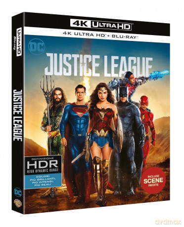 Justice League (Liga Sprawiedliwości) [Blu-Ray 4K]+[Blu-Ray]