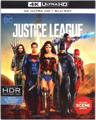 Justice League (Liga Sprawiedliwości) [Blu-Ray 4K]+[Blu-Ray]
